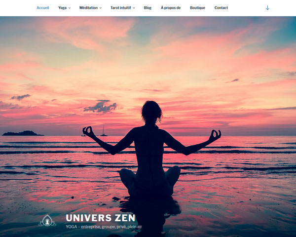 site web univers zen vaudreuil