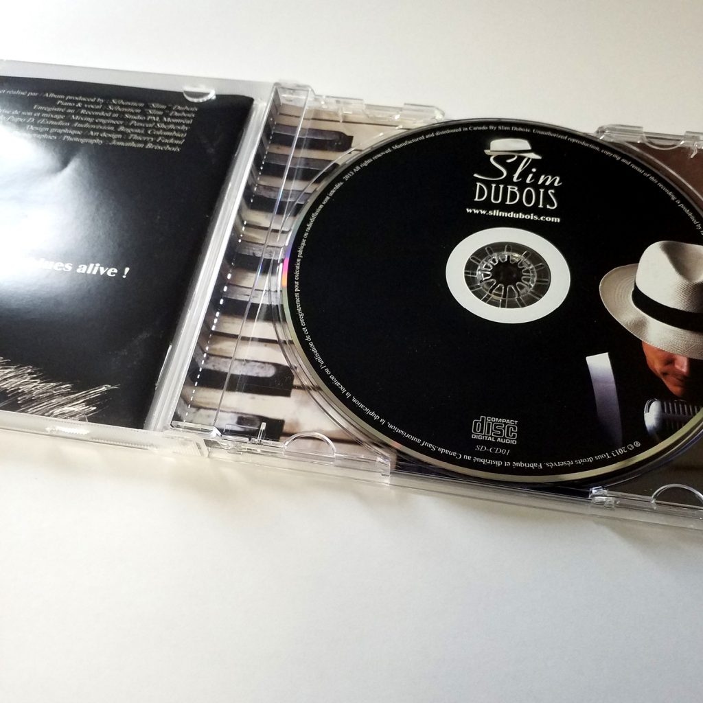 conception cd pochette livret