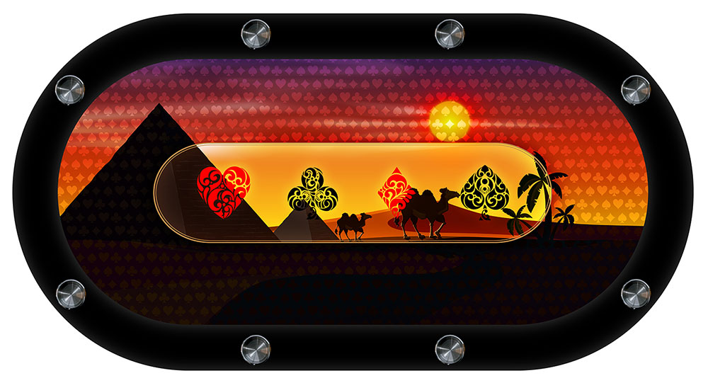 chameau table de poker chameau